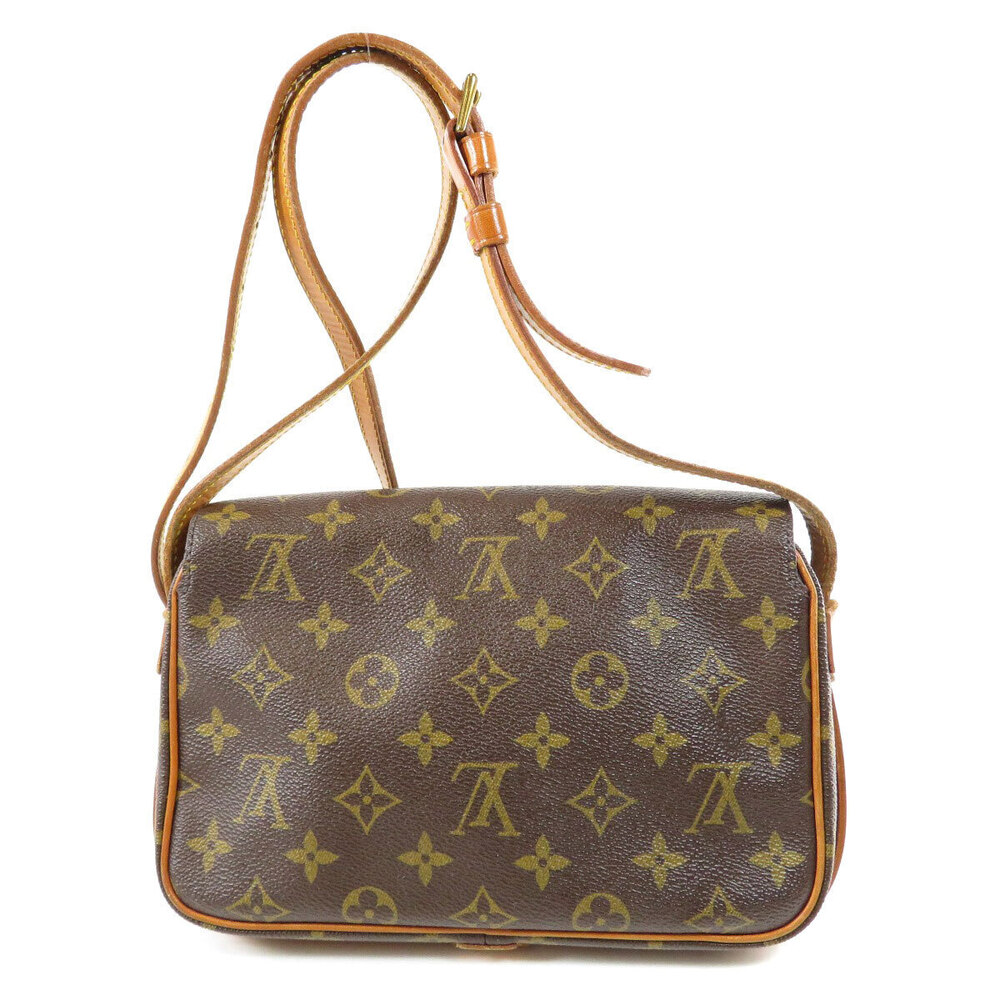 Louis Vuitton Canvas Saint Bag Monogram Shoulder Germain Brown